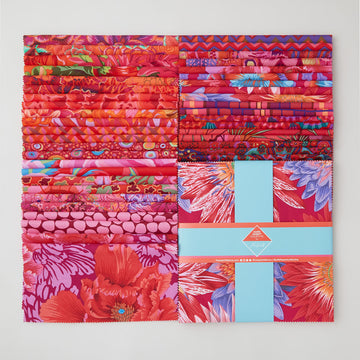 Kaffe Classics Ruby Colorstory 10" Squares