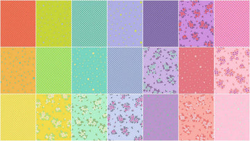 Full Moon Forest II Tula Pink's 50th Collection Charm Pack