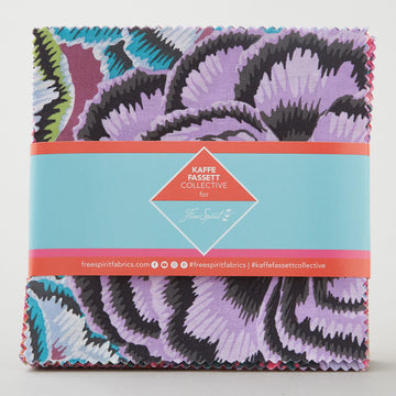 Kaffe Fassett Collective August 2025 Hot Colorstory Charm Pack