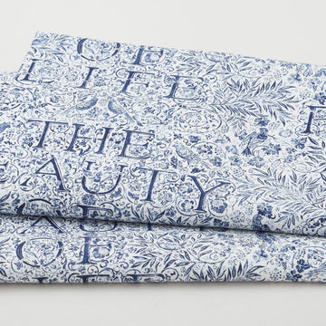 Emery Walkers House - The Beauty of Life Indigo 2 Yard Cut