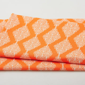 Enchanted - Small Lanterns Tangerine 2 Yard Cut
