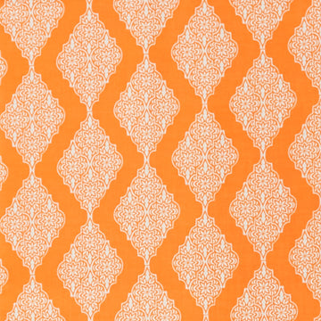 Enchanted - Small Lanterns Tangerine 2 Yard Cut