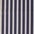 Morris & Co - Gilt Stripe Navy 2 Yard Cut