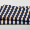Morris & Co - Gilt Stripe Navy 2 Yard Cut