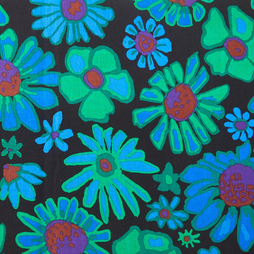 Kaffe Fassett - August 2024 Bloomers Black 3 Yard Cut