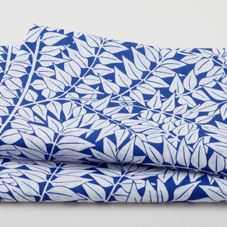 Kaffe Fassett x The Original Morris & Co. - Branches Blue Cotton Lawn 2 Yard Cut