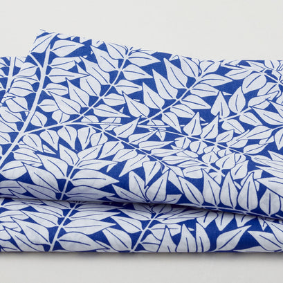 Kaffe Fassett x The Original Morris & Co. - Branches Blue Cotton Lawn 2 Yard Cut