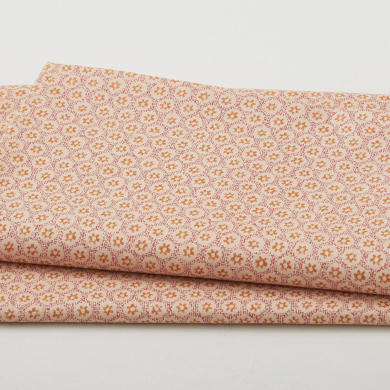 Bexley Heath - Honeycombe Berry Cotton Lawn 2 Yard Cut