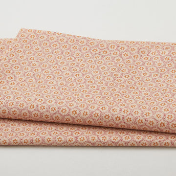 Bexley Heath - Honeycombe Berry Cotton Lawn 2 Yard Cut