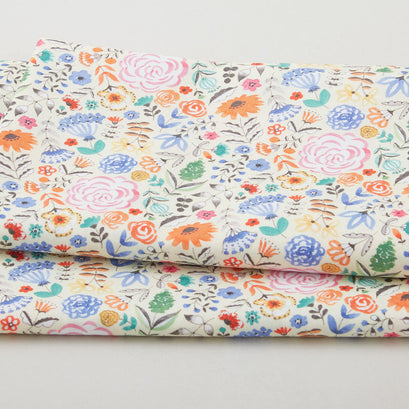 Blossom Brew - Floral Bloom Yellow 2 Yard Cut
