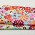 Kaffe Fassett Collective - August 2024 Folk Flower Pink 2 Yard Cut