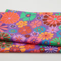 Kaffe Fassett Collective - August 2024 Folk Flower Red 2 Yard Cut