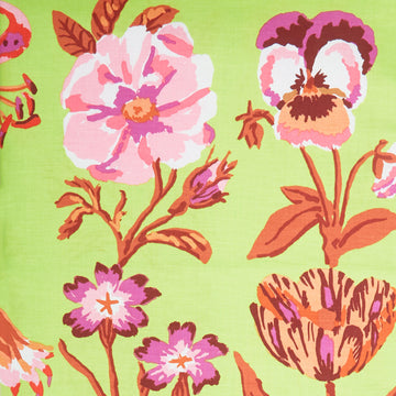 Kaffe Fassett Collective - February 2025 Flower Studies Lime 2 Yard Cut