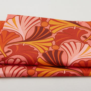 Flower Dance - Ginkgo Warm 2 Yard Cut