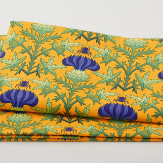 Flower Dance - Thistle Yellow 2 Yard Cut