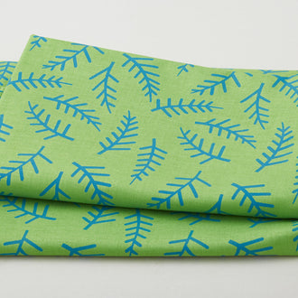 Flower Dance - Twigs Green 2 Yard Cut