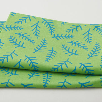 Flower Dance - Twigs Green 2 Yard Cut