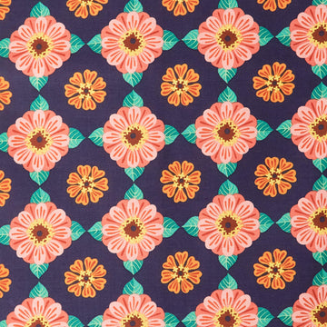 Flower Dance - SM Zinnia Multi 2 Yard Cut