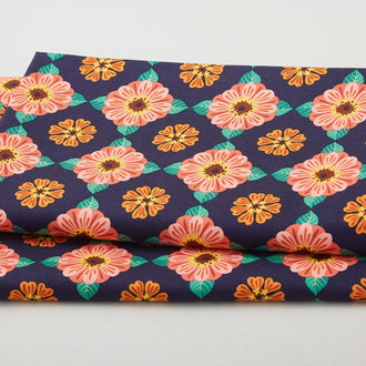 Flower Dance - SM Zinnia Multi 2 Yard Cut