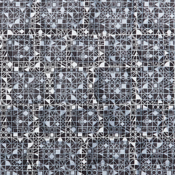 Black and White Musical - Sonata Black 2 Yard Cut