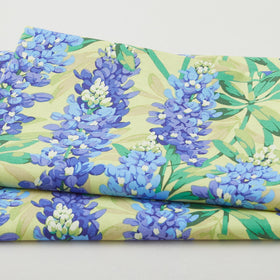 Nation of Flowers - Bluebonnet Blue 2 Yard Cut