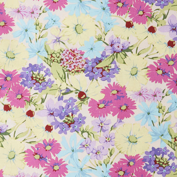 Nation of Flowers - Prairie Wildflowers Lavender 2 Yard Cut