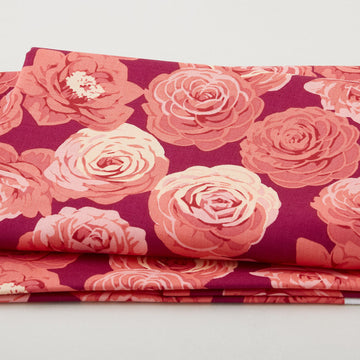 Nation of Flowers - Camellia Pink 2 Yard Cut