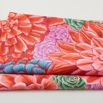 Kaffe Fassett Collective - February 2025 House Leeks Pink 2 Yard Cut