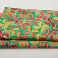 Dragonfly Dance - Pinwheel Party Lime Digitally Printed 2 Yard Cut
