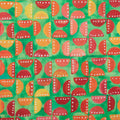 Dragonfly Dance - Pinwheel Party Lime Digitally Printed 2 Yard Cut