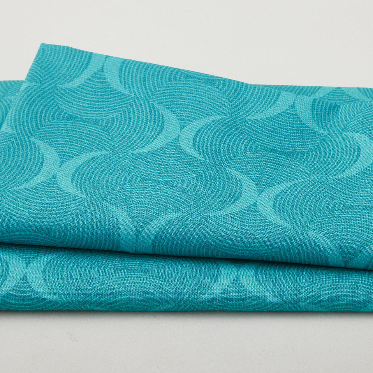 Grace - Mindful Teal Digitally Printed 2 Yard Cut
