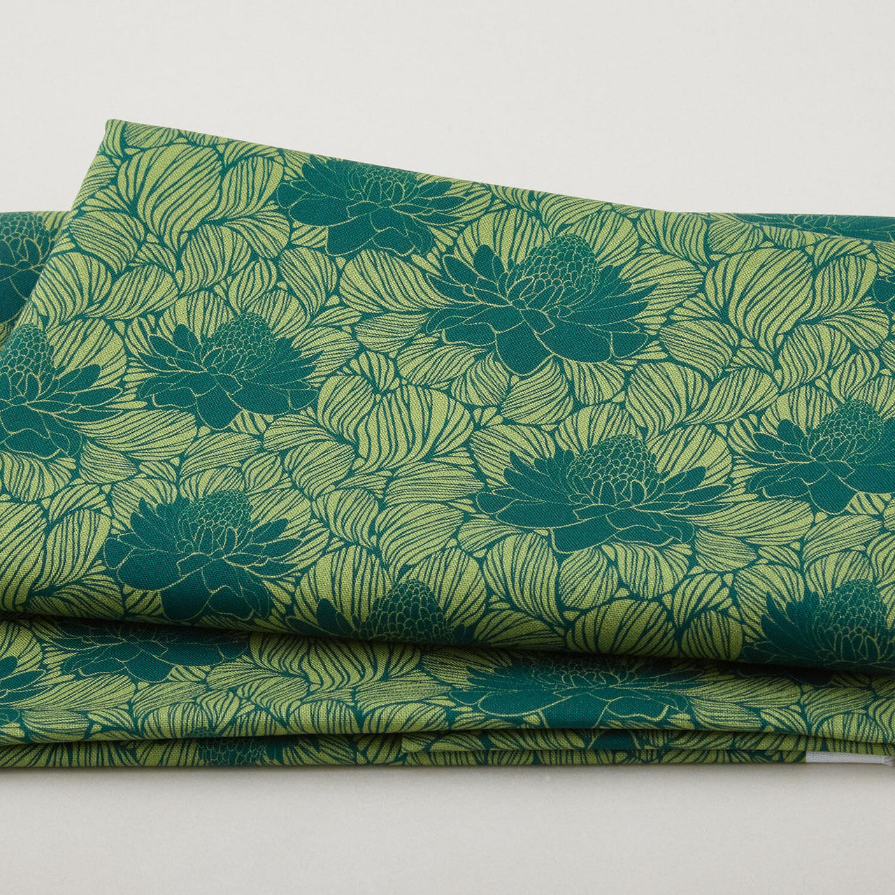 Paradise Bloom - Waratahs Emerald Digitally Printed 2 Yard Cut