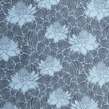 Paradise Bloom - Waratah Grandeur Slate Digitally Printed 2 Yard Cut