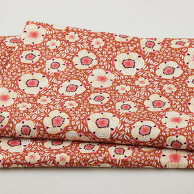 Paradise Bloom - Sun Blossoms Copper Digitally Printed 2 Yard Cut