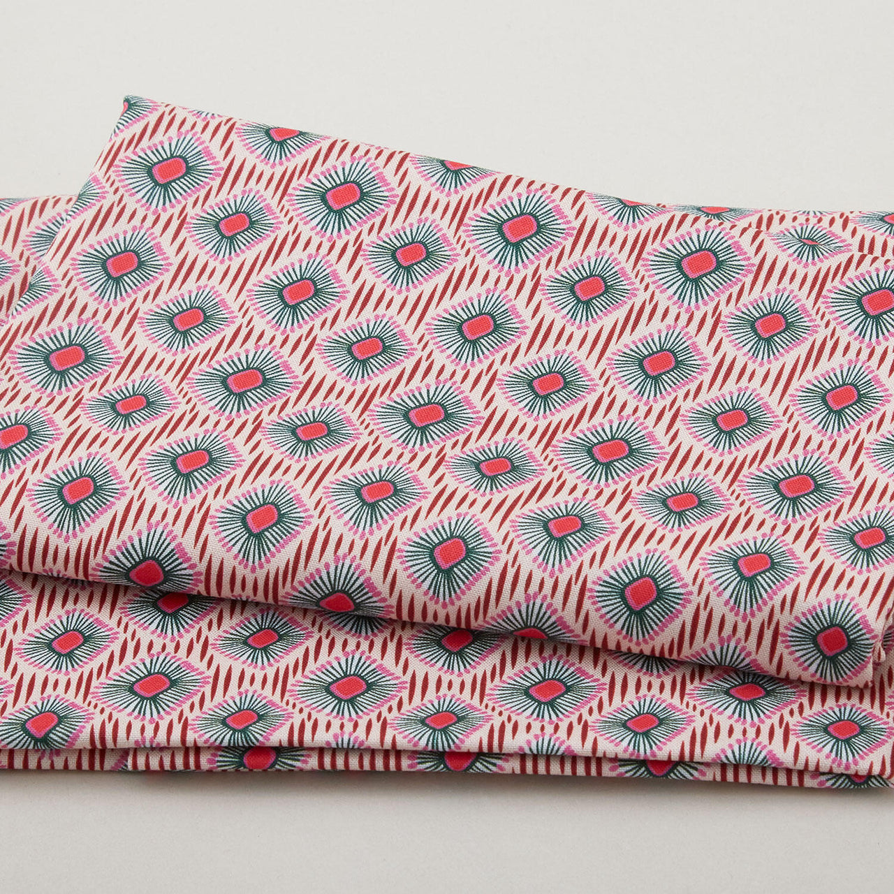 Paradise Bloom - Diamond Opulence Pink Digitally Printed 2 Yard Cut