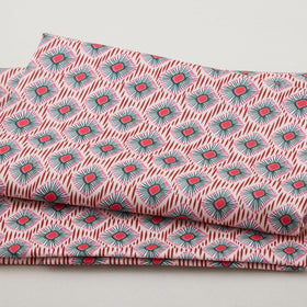 Paradise Bloom - Diamond Opulence Pink Digitally Printed 2 Yard Cut