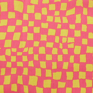 Kaffe Fassett Collective August 2024 - Gameboard Pink 2 Yard Cut