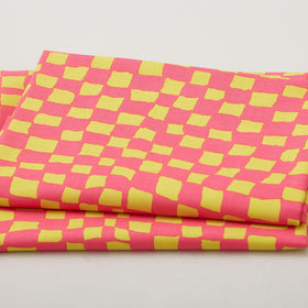 Kaffe Fassett Collective August 2024 - Gameboard Pink 2 Yard Cut