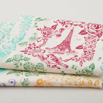 A Spring in Paris - Sightseeing Multi 2 Yard Cut
