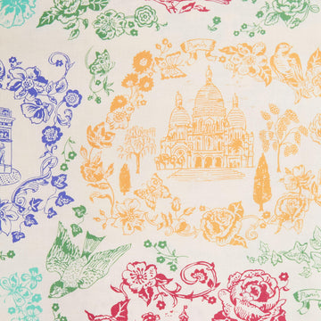 A Spring in Paris - Sightseeing Multi 2 Yard Cut