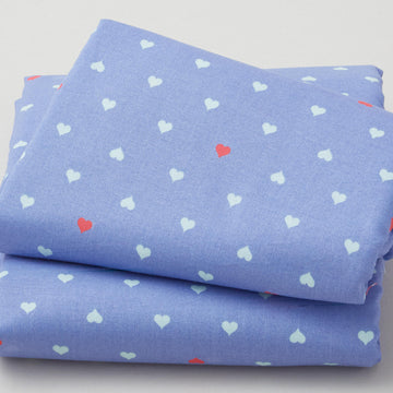 Besties - Unconditional Love Bluebell 3 Yard Cut