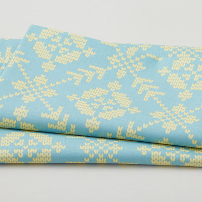 Good Gracious - Fair Isle Sky 2 Yard Cut