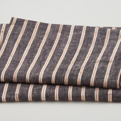 Laboratory - Striped Black 2 Yard Cut