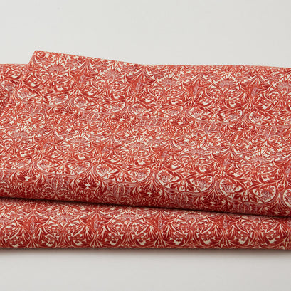 Cotswold Holiday - Mini Bluebell Red 2 Yard Cut