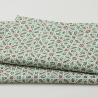 Cotswold Holiday - Mini Brophy Trellis Sage 2 Yard Cut