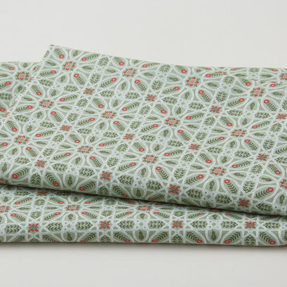 Cotswold Holiday - Mini Brophy Trellis Sage 2 Yard Cut