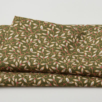 Cotswold Holiday - Mistletoe Green 2 Yard Cut