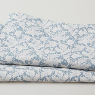 Emery Walker - Small Wallflower Blue 2 Yard Cut