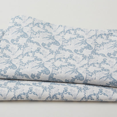 Emery Walker - Small Wallflower Blue 2 Yard Cut