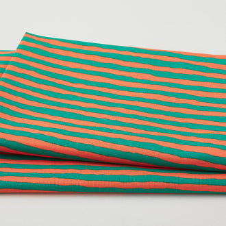 Kaffe Fassett Collective February 2024 - Comb Stripe Green 2 Yard Cut